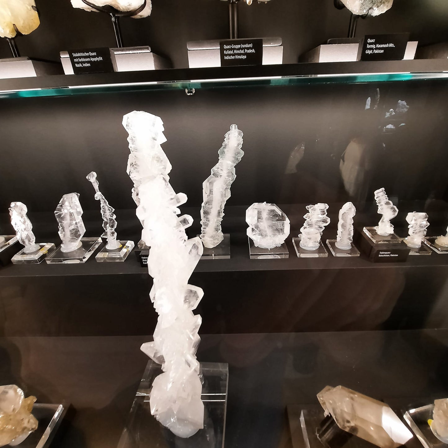 Quarzkristall Mineralien Fossilien