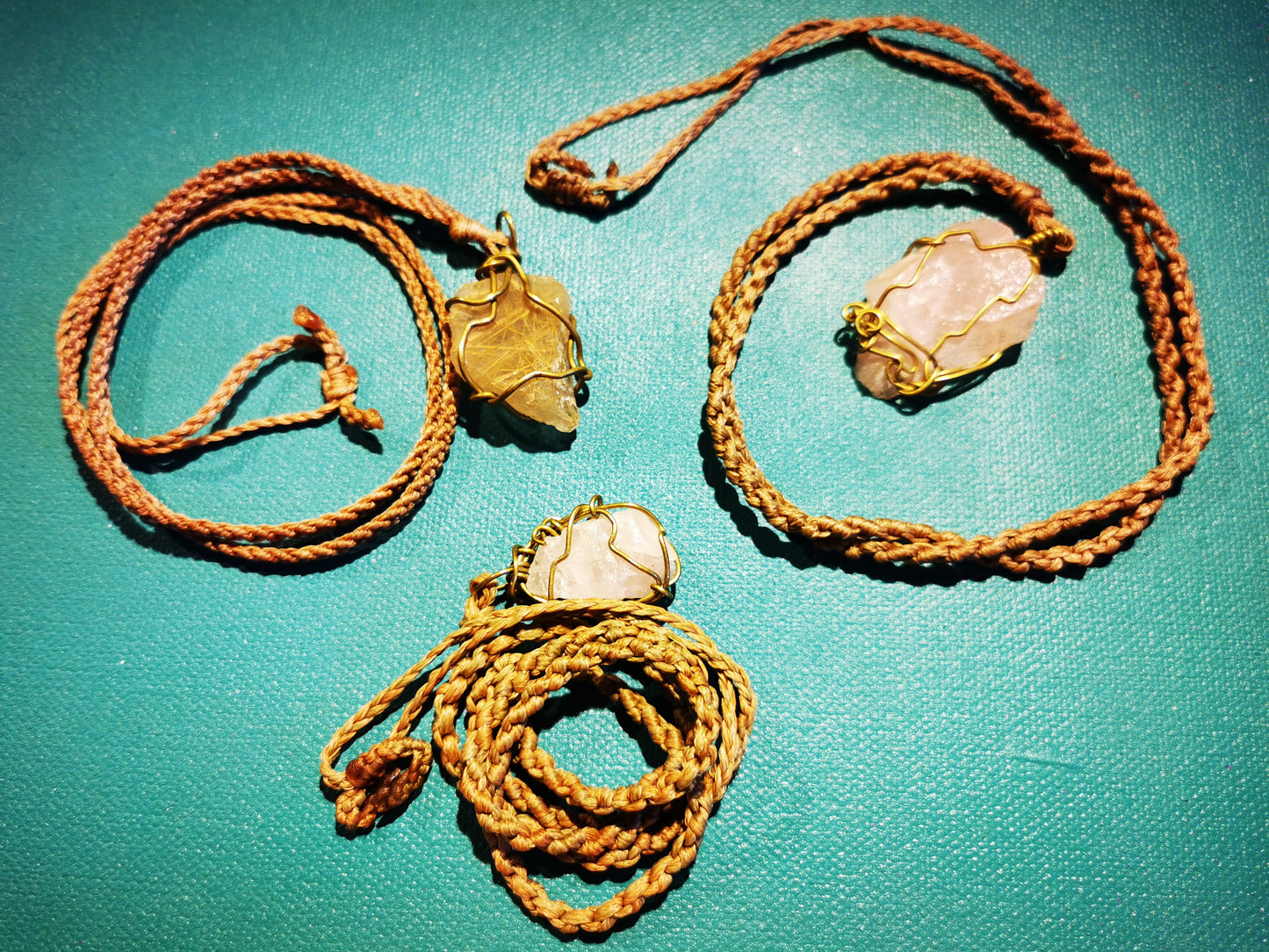 Rose- , Rutilquartz Talisman