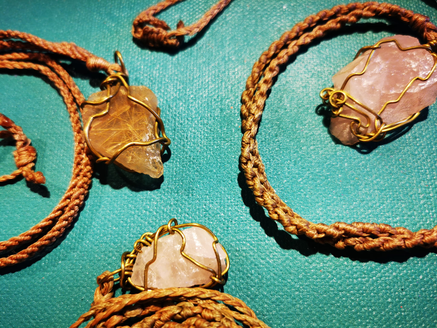 Rose- , Rutilquartz Talisman